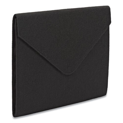 Soft Touch Cloth Expanding Files, 2" Expansion, 1 Section, Letter Size, Black Soft Touch Cloth Expanding Files, 2" Expansion, 1 Section, Letter Size, Black