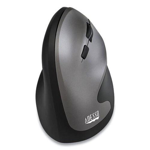 Imouse® A20 Antimicrobial Wireless Mouse, 2.4 Ghz Frequency/33 Ft Wrieless Range, Right Hand Use, Black/granite Imouse® A20 Antimicrobial Wireless Mouse, 2.4 Ghz Frequency/33 Ft Wrieless Range, Right Hand Use, Black/granite