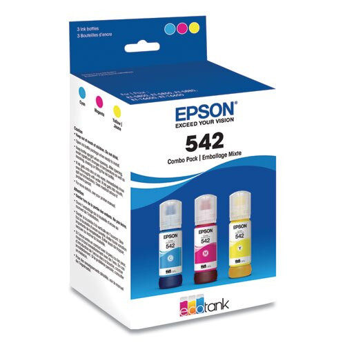 T542220s (t542) Ecotank Ultra High-capacity Ink Bottles, Cyan T542220s (t542) Ecotank Ultra High-capacity Ink Bottles, Cyan