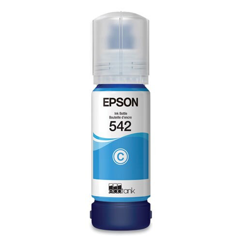 T542220s (t542) Ecotank Ultra High-capacity Ink Bottles, Cyan T542220s (t542) Ecotank Ultra High-capacity Ink Bottles, Cyan