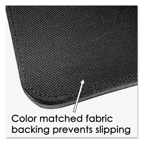 Sagamore Desk Pad W/decorative Stitching, 24 X 19, Black Sagamore Desk Pad W/decorative Stitching, 24 X 19, Black