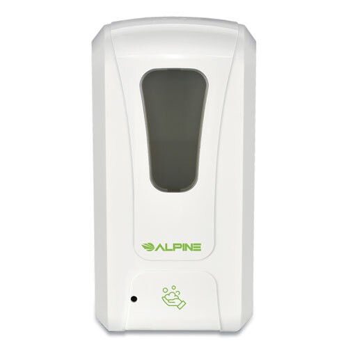Automatic Hands-free Foam Hand Sanitizer/soap Dispenser With Drip Tray, 1,200 Ml, 6 X 4.4 X 18, White Automatic Hands-free Foam Hand Sanitizer/soap Dispenser With Drip Tray, 1,200 Ml, 6 X 4.4 X 18, White