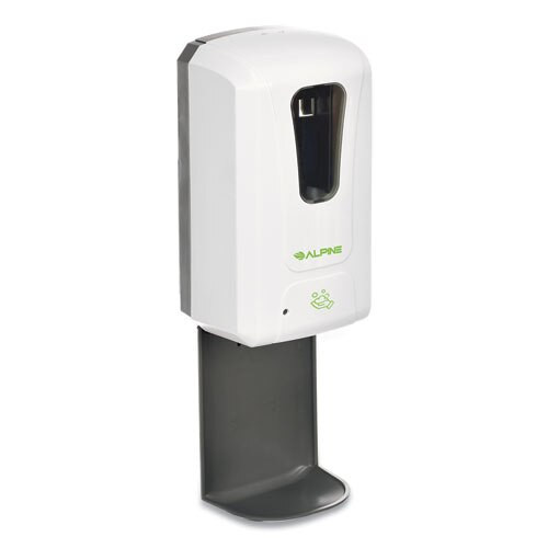 Automatic Hands-free Foam Hand Sanitizer/soap Dispenser With Drip Tray, 1,200 Ml, 6 X 4.4 X 18, White Automatic Hands-free Foam Hand Sanitizer/soap Dispenser With Drip Tray, 1,200 Ml, 6 X 4.4 X 18, White