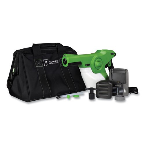 Professional Cordless Electrostatic Handheld Sprayer, Green Professional Cordless Electrostatic Handheld Sprayer, Green