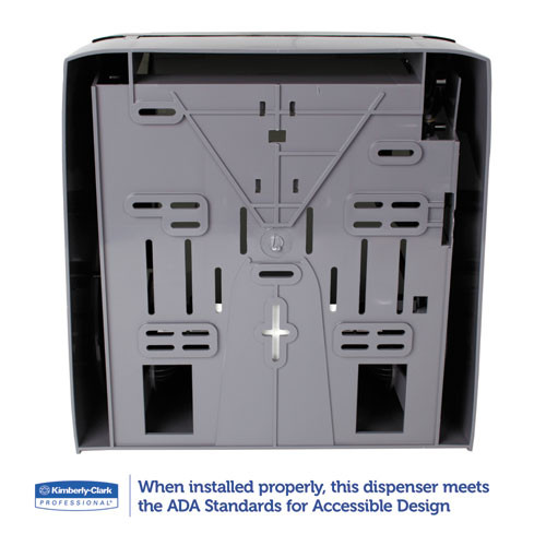Lev-r-matic Roll Towel Dispenser, 13 3/10w X 9 4/5d X 13 1/2h, Smoke Lev-r-matic Roll Towel Dispenser, 13 3/10w X 9 4/5d X 13 1/2h, Smoke