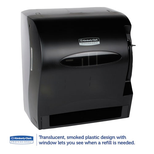Lev-r-matic Roll Towel Dispenser, 13 3/10w X 9 4/5d X 13 1/2h, Smoke Lev-r-matic Roll Towel Dispenser, 13 3/10w X 9 4/5d X 13 1/2h, Smoke