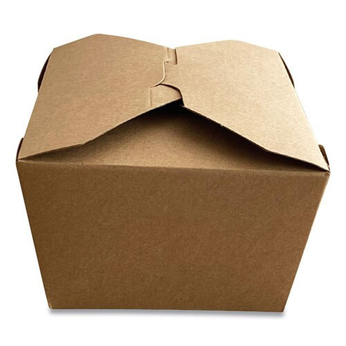 Takeout Containers, 4.37 X 3.5 X 2.52, Kraft, 450/carton Takeout Containers, 4.37 X 3.5 X 2.52, Kraft, 450/carton
