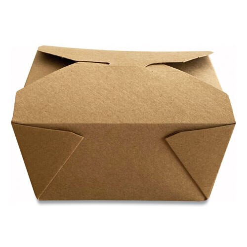Takeout Containers, 4.37 X 3.5 X 2.52, Kraft, 450/carton Takeout Containers, 4.37 X 3.5 X 2.52, Kraft, 450/carton