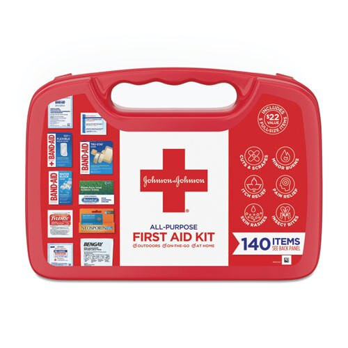 All-purpose First Aid Kit, 140-pieces, Plastic Case All-purpose First Aid Kit, 140-pieces, Plastic Case