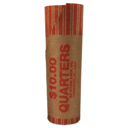 Preformed Tubular Coin Wrappers, Nickels, $2, 1000 Wrappers/carton Preformed Tubular Coin Wrappers, Nickels, $2, 1000 Wrappers/carton