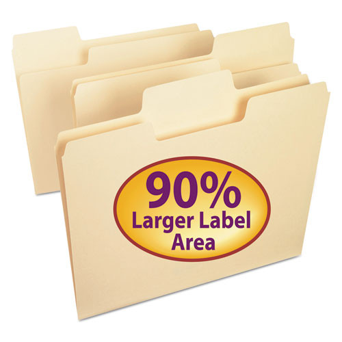 Supertab Top Tab File Folders, 1/3-cut Tabs, Letter Size, 14 Pt. Manila, 50/box Supertab Top Tab File Folders, 1/3-cut Tabs, Letter Size, 14 Pt. Manila, 50/box