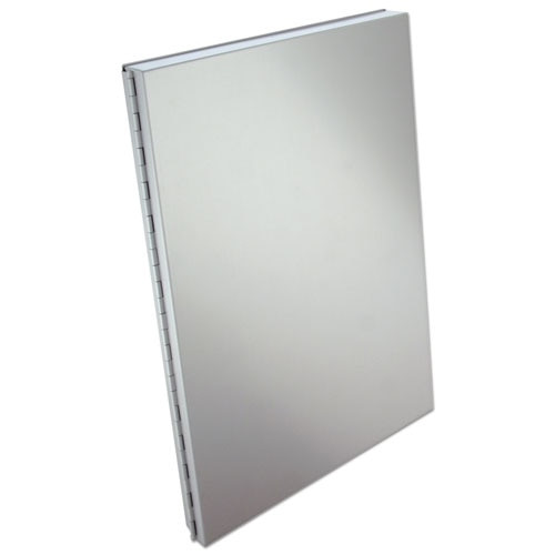 Snapak Aluminum Side-open Forms Folder, 1/2" Clip Cap, 8 1/2 X 14 Sheets, Silver Snapak Aluminum Side-open Forms Folder, 1/2" Clip Cap, 8 1/2 X 14 Sheets, Silver