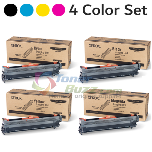 Original Xerox Phaser 7400 Black Cyan Magenta Yellow Imaging Unit 4-Pack 108R00647 108R00648 108R00649 108R00650 Original Xerox Phaser 7400 Black Cyan Magenta Yellow Imaging Unit 4-Pack 108R00647 108R00648 108R00649 108R00650