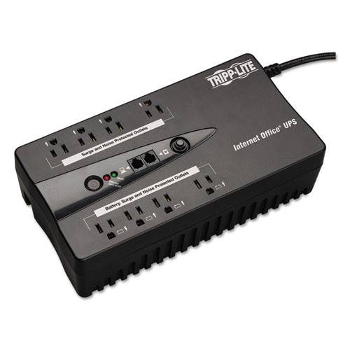 Internet Office Ultra-compact Desktop Standby Ups, Usb, 10 Outlets, 550 Va, 420 J Internet Office Ultra-compact Desktop Standby Ups, Usb, 10 Outlets, 550 Va, 420 J