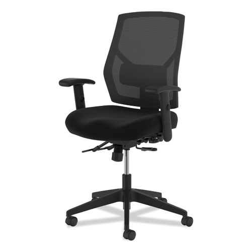 Crio High-back Task Chair With Asynchronous Control, Supports Up To 250 Lbs., Black Seat/black Back, Black Base Crio High-back Task Chair With Asynchronous Control, Supports Up To 250 Lbs., Black Seat/black Back, Black Base
