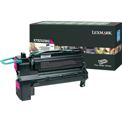 Original Lexmark Magenta Toner Cartridge  X792X2MG, Extra High Yield