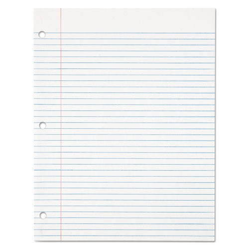 Filler Paper, 3-hole, 5.5 X 8.5, Medium/college Rule, 100/pack Filler Paper, 3-hole, 5.5 X 8.5, Medium/college Rule, 100/pack
