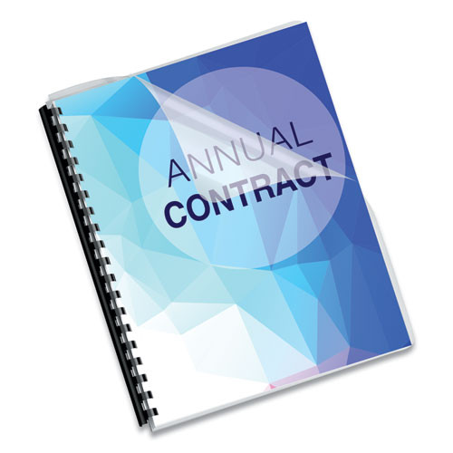 Crystals Presentation Covers With Round Corners, 11 1/4 X 8 3/4, Clear, 25/pack Crystals Presentation Covers With Round Corners, 11 1/4 X 8 3/4, Clear, 25/pack