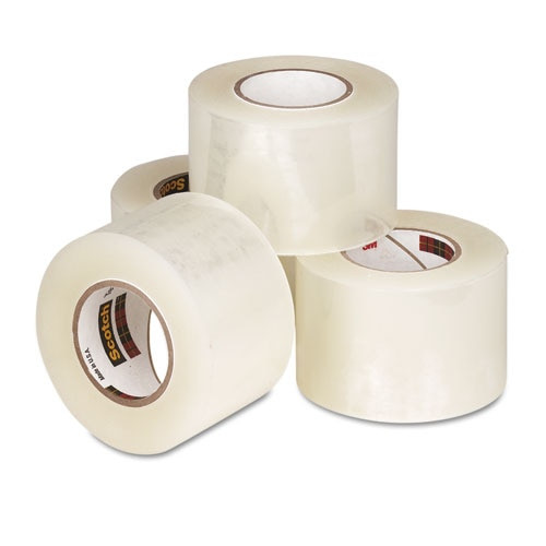 Tear-by-hand Packaging Tapes, 1.5" Core, 1.88" X 50 Yds, Clear, 4/pack Tear-by-hand Packaging Tapes, 1.5" Core, 1.88" X 50 Yds, Clear, 4/pack