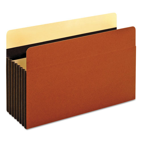 Heavy-duty File Pockets, 7" Expansion, Legal Size, Redrope, 5/box Heavy-duty File Pockets, 7" Expansion, Legal Size, Redrope, 5/box