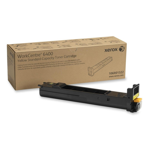 106R01322 | Original Xerox WC6400 Toner Cartridge - Yellow