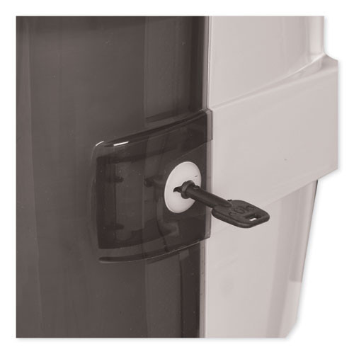 Centerfeed Hand Towel Dispenser, 10.125 X 10 X 12.75, Smoke Centerfeed Hand Towel Dispenser, 10.125 X 10 X 12.75, Smoke