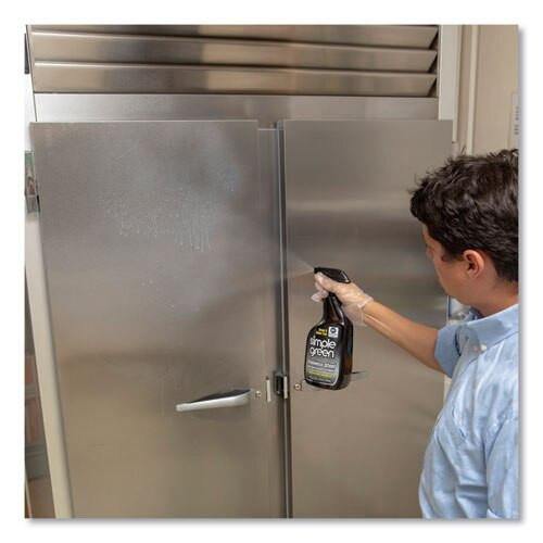 Stainless Steel One-step Cleaner And Polish, 32 Oz Spray Bottle, 12/carton Stainless Steel One-step Cleaner And Polish, 32 Oz Spray Bottle, 12/carton