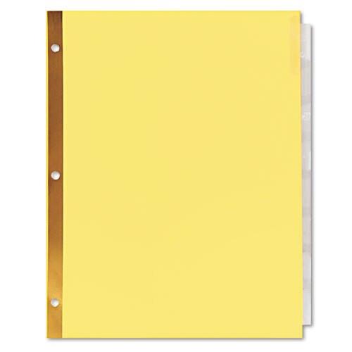 Deluxe Extended Insertable Tab Indexes, 8-tab, 11 X 8.5, Buff, 24 Sets Deluxe Extended Insertable Tab Indexes, 8-tab, 11 X 8.5, Buff, 24 Sets