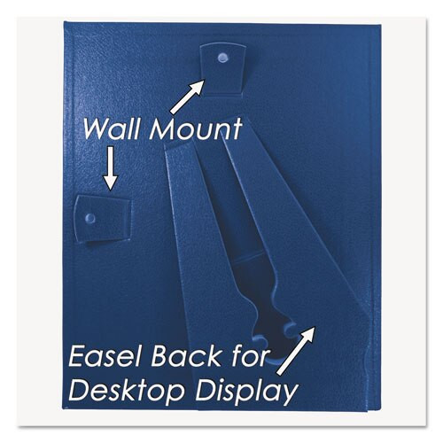 Leatherette Document Frame, 8-1/2 X 11, Blue, Pack Of Two Leatherette Document Frame, 8-1/2 X 11, Blue, Pack Of Two