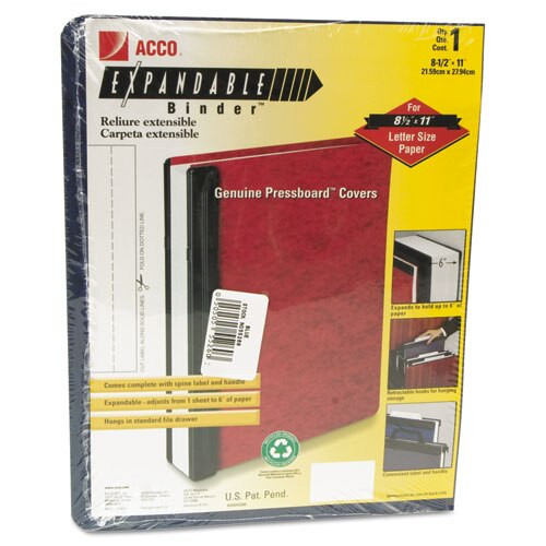 Expandable Hanging Data Binder, 2 Posts, 6" Capacity, 11 X 8.5, Blue Expandable Hanging Data Binder, 2 Posts, 6" Capacity, 11 X 8.5, Blue