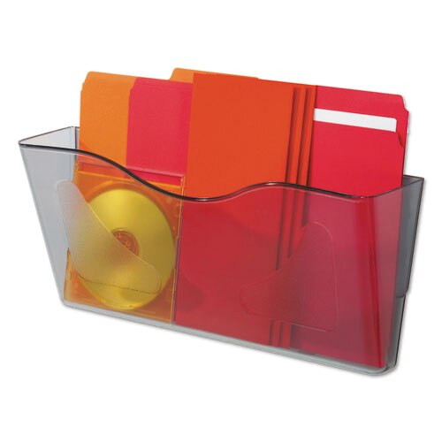 Euro-style Docupocket Landscape Wall File, Large/tabloid, 15 X 6 5/8 X 4, Smoke Euro-style Docupocket Landscape Wall File, Large/tabloid, 15 X 6 5/8 X 4, Smoke