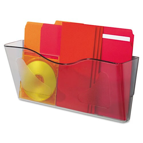Euro-style Docupocket Landscape Wall File, Large/tabloid, 15 X 6 5/8 X 4, Smoke Euro-style Docupocket Landscape Wall File, Large/tabloid, 15 X 6 5/8 X 4, Smoke