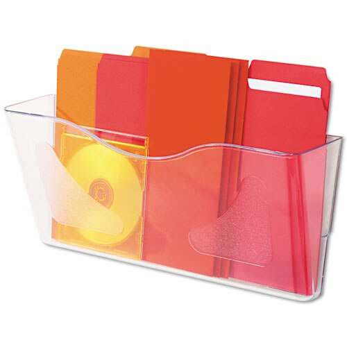 Euro-style Docupocket Landscape Wall File, Large/tabloid, 15 X 6 5/8 X 4, Smoke Euro-style Docupocket Landscape Wall File, Large/tabloid, 15 X 6 5/8 X 4, Smoke