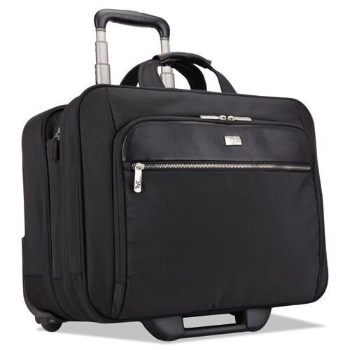 17" Checkpoint Friendly Rolling Laptop Case, 17.9" X 10.6" X 14.8", Black 17" Checkpoint Friendly Rolling Laptop Case, 17.9" X 10.6" X 14.8", Black