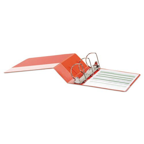 Deluxe Non-view D-ring Binder With Label Holder, 3 Rings, 4" Capacity, 11 X 8.5, Red Deluxe Non-view D-ring Binder With Label Holder, 3 Rings, 4" Capacity, 11 X 8.5, Red