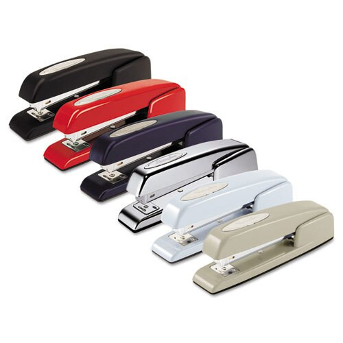 747 Business Full Strip Desk Stapler, 25-sheet Capacity, Polished Chrome 747 Business Full Strip Desk Stapler, 25-sheet Capacity, Polished Chrome
