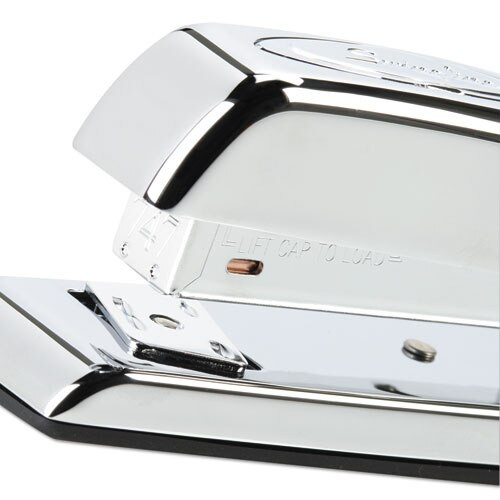 747 Business Full Strip Desk Stapler, 25-sheet Capacity, Polished Chrome 747 Business Full Strip Desk Stapler, 25-sheet Capacity, Polished Chrome