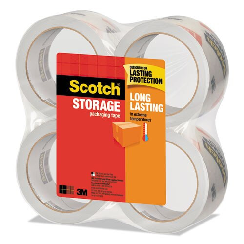 Storage Tape, 3" Core, 1.88" X 54.6 Yds, Clear, 4/pack Storage Tape, 3" Core, 1.88" X 54.6 Yds, Clear, 4/pack
