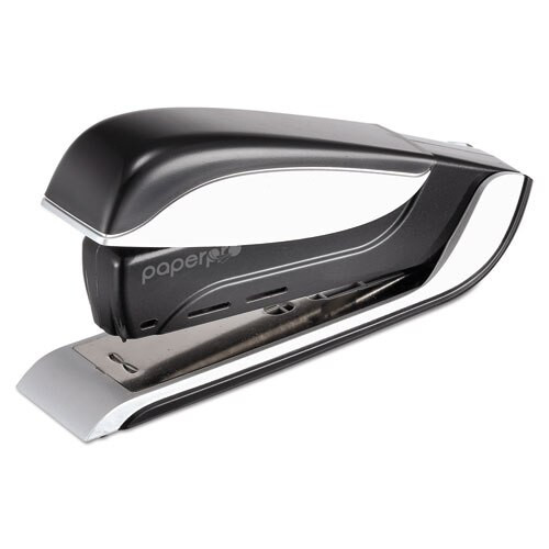 Spring-powered Premium Desktop Stapler, 25-sheet Capacity, Black/silver Spring-powered Premium Desktop Stapler, 25-sheet Capacity, Black/silver