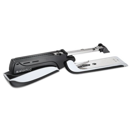 Spring-powered Premium Desktop Stapler, 25-sheet Capacity, Black/silver Spring-powered Premium Desktop Stapler, 25-sheet Capacity, Black/silver