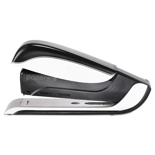 Spring-powered Premium Desktop Stapler, 25-sheet Capacity, Black/silver Spring-powered Premium Desktop Stapler, 25-sheet Capacity, Black/silver