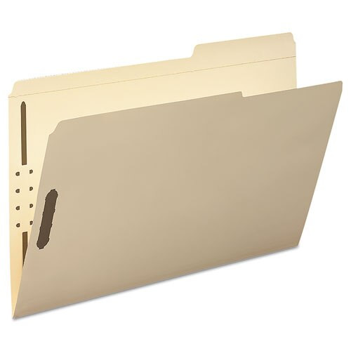 Top Tab 2-fastener Folders, 2/5-cut Tabs, Right Of Center, Legal Size, 11 Pt. Manila, 50/box Top Tab 2-fastener Folders, 2/5-cut Tabs, Right Of Center, Legal Size, 11 Pt. Manila, 50/box