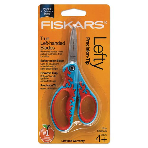 Kids/student Softgrip Scissors, Pointed Tip, 5" Long, 1.75" Cut Length, Assorted Straight Handles Kids/student Softgrip Scissors, Pointed Tip, 5" Long, 1.75" Cut Length, Assorted Straight Handles