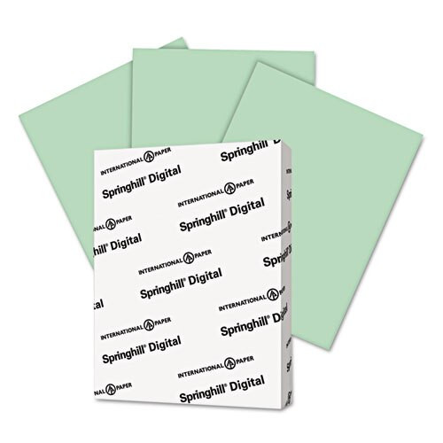 Digital Index Color Card Stock, 90lb, 8.5 X 11, Green, 250/pack Digital Index Color Card Stock, 90lb, 8.5 X 11, Green, 250/pack