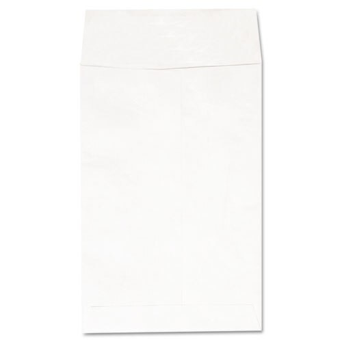 Deluxe Tyvek Envelopes, #1, Square Flap, Self-adhesive Closure, 6 X 9, White, 100/box Deluxe Tyvek Envelopes, #1, Square Flap, Self-adhesive Closure, 6 X 9, White, 100/box