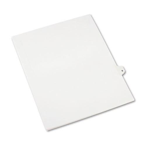 Preprinted Legal Exhibit Side Tab Index Dividers, Avery Style, 26-tab, S, 11 X 8.5, White, 25/pack Preprinted Legal Exhibit Side Tab Index Dividers, Avery Style, 26-tab, S, 11 X 8.5, White, 25/pack