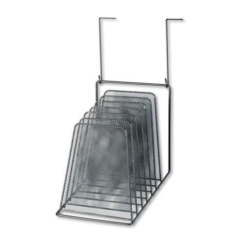 Mesh Partition Additions Six-step File Organizer, 7.5 X 10.63 X 17, Black Mesh Partition Additions Six-step File Organizer, 7.5 X 10.63 X 17, Black