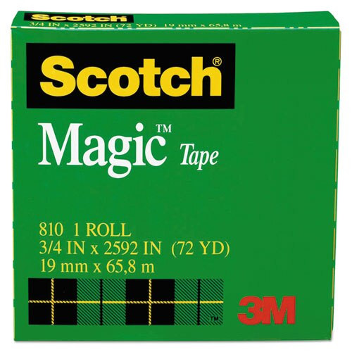 Magic Tape Refill, 3" Core, 0.75" X 72 Yds, Clear Magic Tape Refill, 3" Core, 0.75" X 72 Yds, Clear
