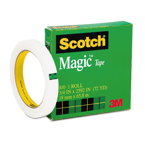 Magic Tape Refill, 3" Core, 0.75" X 72 Yds, Clear Magic Tape Refill, 3" Core, 0.75" X 72 Yds, Clear
