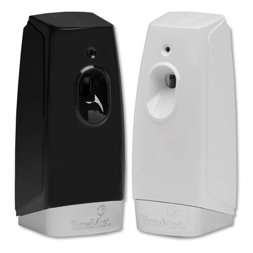 Settings Metered Air Freshener Dispenser, 3.4" X 3.4" X 8.25", White Settings Metered Air Freshener Dispenser, 3.4" X 3.4" X 8.25", White